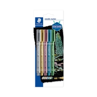 MARCADOR STAEDTLER METALLIC PEN 8323-S BK5 5 UNIDADES