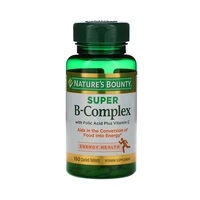 VITAMINAS NATURE'S BOUNTY SUPER B-COMPLEX 150 CÁPSULAS