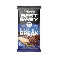 BARRA ATLHETICA PROTEIN BREAK DOUBLE CHOCOLATE 25GR