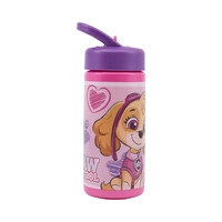 GARRAFA COM CANUDO STOR 74531 PAW PATROL 420ML