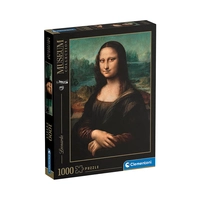 QUEBRA-CABEÇA CLEMENTONI 31413 LEONARDO MONA LISA 1000 PEÇAS