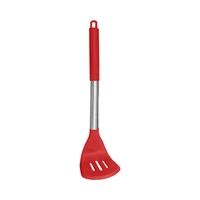 ESPÁTULA RANURADA DE SILICONA COOKSTYLE CSC-1419 31 CM ROJO