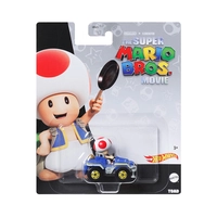 AUTO DE COLECCIÓN MATTEL HOT WHEELS THE SUPER MARIO BROS MOVIE TOAD HKD58