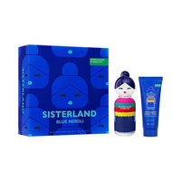 KIT PERFUME BENETTON SISTERLAND BLUE NEROLI EDT 2 PIEZAS