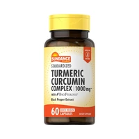 VITAMINA SUNDANCE TURMERIC CURCUMIN COMPLEX 1000MG 60 CÁPSULAS