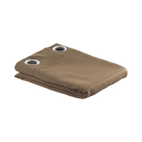 CORTINA OPACA HOME BLANK 427-0011 137 X 228 CM BROWN