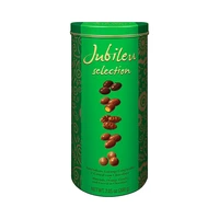 CHOCOLATE JUBILEU SELECTION ALMENDRAS, NARANJA CONFITADA Y CEREAL 200GR