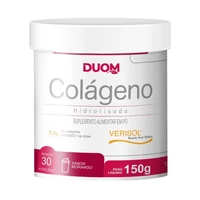 SUPLEMENTO DUOM COLÁGENO HIDROLISADO VERISOL FRUTILLA 150GR