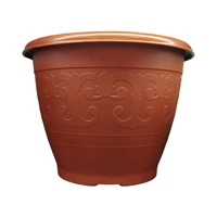 VASO DE PLÁSTICO RODEO 314139 24 X 19 CM TERRACOTA