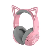 AURICULAR GAMER RAZER RZ04-04860100 KRAKEN KITTY V2 INALÁMBRICO PINK