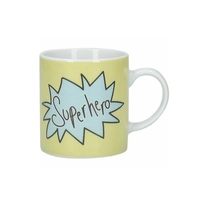 TAZA KITCHENCRAFT ESPRESSO MUG PORCELANA SUPER HERO 80ML