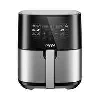 FREIDORA AIR FRYER NAPPO NEF-192 1500W 6.5L 220V PLATA - NEGRO