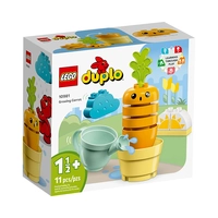 JUGUETE DE CONSTRUCCIÓN LEGO DUPLO GROWING CARROT 10981 11 PIEZAS