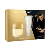 PERFUME KIT ALEJANDRO SANZ MI ACORDE ERES TU ELLA EAU DE TOILETTE 80ML + 100ML BODY