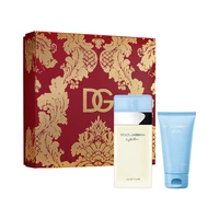 KIT PERFUME DOLCE & GABBANA D & G LIGHT BLUE EAU DE TOILETTE SPRAY & BODY CREAM 100ML+50ML