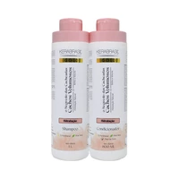 KIT SHAMPOO Y ACONDICIONADOR KERABRASIL CACHOS VOLUMINOSOS 1L