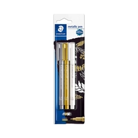 MARCADOR STAEDTLER METALLIC PEN 8323-S BK3 3 UNIDADES