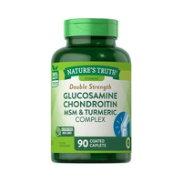 VITAMINAS NATURE'S TRUTH GLUCOSAMINE CHONDROITIN MSM & TURMERIC 90 CÁPSULAS