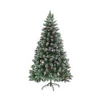 ÁRVORE DE NATAL S720-180 180 CM VERDE - BRANCO