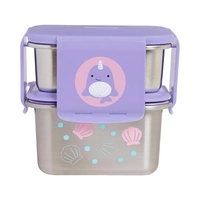 KIT DE ALMUERZO SKIP HOP ZOO NARWHAL 9L240010