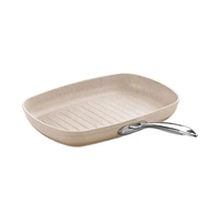 SARTÉN GRILL KORKMAZ GRANITA A1269 3.2L 35 X 25 CM BEIGE