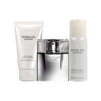 PERFUME GUERLAIN HOMME EDT 80ML + SHOWER GEL 75ML+ DEODORANT 50ML