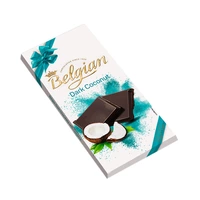 CHOCOLATE THE BELGIAN DARK COCONUT 100GR