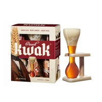 PACK CERVEZA PAUWEL KWAK 330MLX4 + VASO