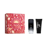 KIT PERFUME CAROLINA HERRERA 212 VIP BLACK EDP 100ML + SG