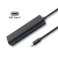 Hub Satellite 4 puertos USB 3.0 A-HUB15 Tipo-C 