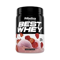 SUPLEMENTO ATLHETICA BEST WHEY STRAWBERRY MILKSHAKE 450GR