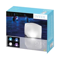 CUBO FLUTUANTE INTEX 28694 DE LUZ LED MULTICOR