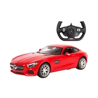 AUTO DE JUGUETE A CONTROL RASTAR MERCEDES AMG GT 74010 ROJO