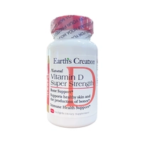 VITAMINA D EARTH´S CREATION SUPER STRENGTH 100 SOFTGELS