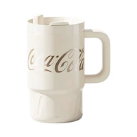 VASO TÉRMICO COCA COLA NS800B1 CON PAJITA 800ML BLANCO