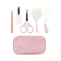 KIT DE HIGIENE BUBA 7286 CON ESTUCHE ROSA 9 PIEZAS