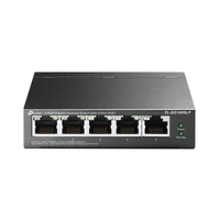 HUB SWITCH TP-LINK TL-SG1005LP 5 PUERTOS NEGRO