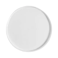 PLATO PLAYO DE PORCELANA PTO-4677 28 CM BLANCO