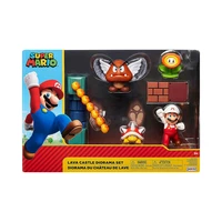 KIT DE JUEGO SUPER MARIO BROS LAVA CASTLE DIORAMA SET 40015