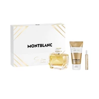 KIT PERFUME MONT BLANC SIGNATURE ABSOLUE EAU DE TOILETTE 3 PIEZAS