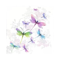 SERVILLETAS DE PAPEL PPD DRAGONFLY GROOVE 1333253 33 X 33 CM 20 UNIDADES