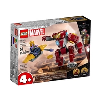 BRINQUEDO DE CONSTRUÇÃO LEGO MARVEL IRON MAN HULKBUSTER VS THANOS 76263 66 PEÇAS