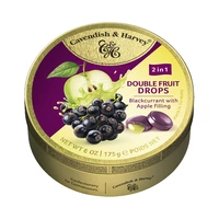 CARAMELO CAVENDISH & HARVEY DOUBLE FRUIT DROPS 175G