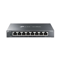 HUB SWITCH TP-LINK TL-RP108GE POE 8 PUERTOS NEGRO