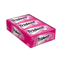 CHICLE TRIDENT SIN AZUCAR TUTTI-FRUTTI 21 UNIDADES 168GR