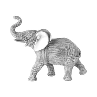 FIGURA DECORATIVA DE ELEFANTE CONCEPTS 437-4911250 25 CM PLATA