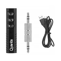 RECEPTOR DE AUDIO BLUETOOTH QUANTA QTRABT10 CON ADAPTADOR 3.5 MM