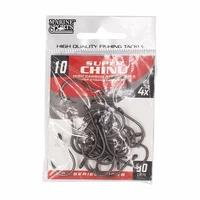 ANZUELO MARINE SPORTS SUPER CHINU NEGRO 10 30PCS