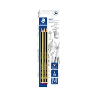 LÁPIS DE GRAFITE STAEDTLER NORIS 120 HB 2 120-2BK3DA 3 UNIDADES