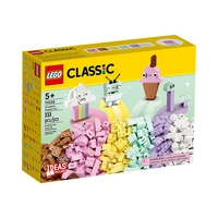 BRINQUEDO DE CONSTRUÇÃO LEGO CLASSIC CREATIVE PASTEL FUN 11028 333 PEÇAS